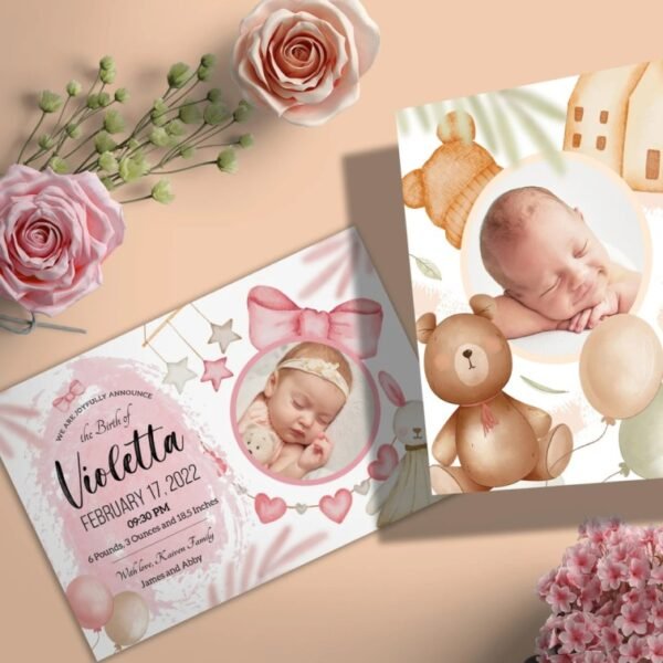 Baby shower cards