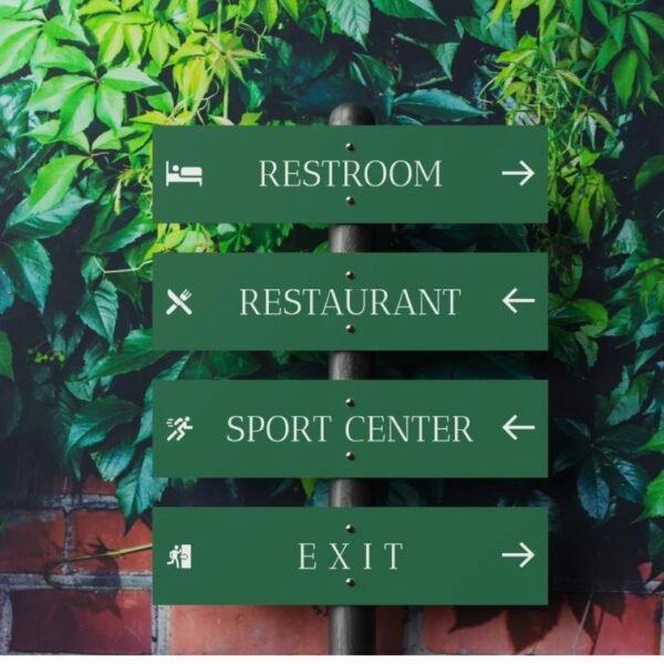 Custom Wayfinding Signs Outdoor