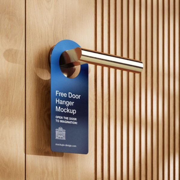 Custom Plastic Door hangers