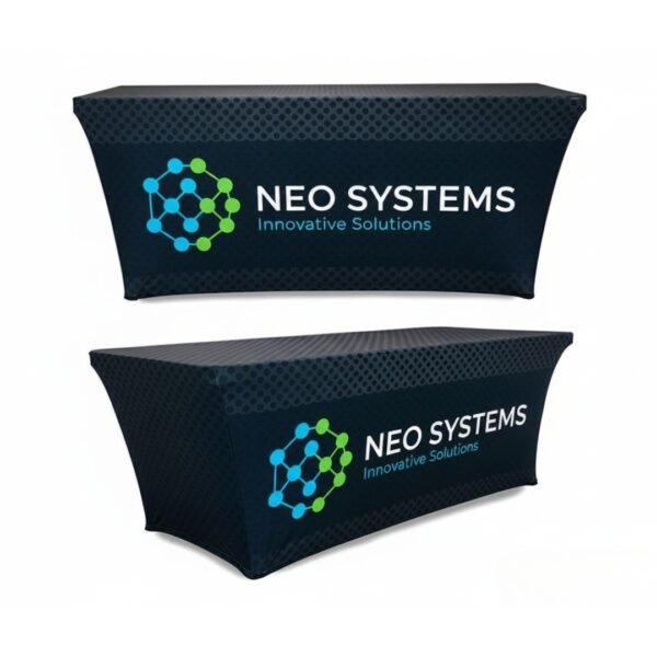 customized printed elastic tablecloth