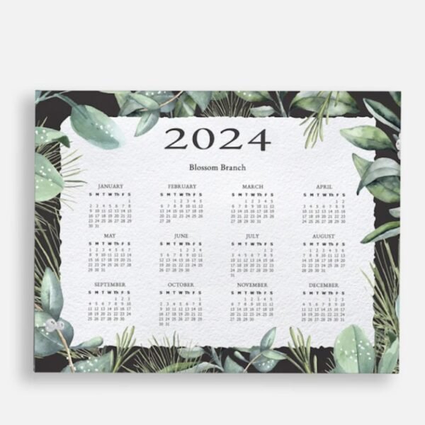 Custom Magnetic Calendar