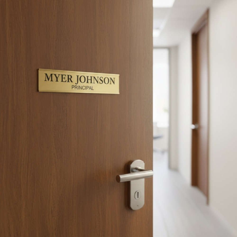 طباعة لافتات على باب محفورة 4 door signs1