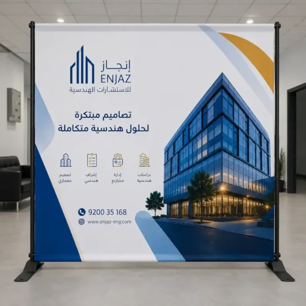 طباعة ستاند باك دروب بالسعودي طباعة ستاند باك دروب