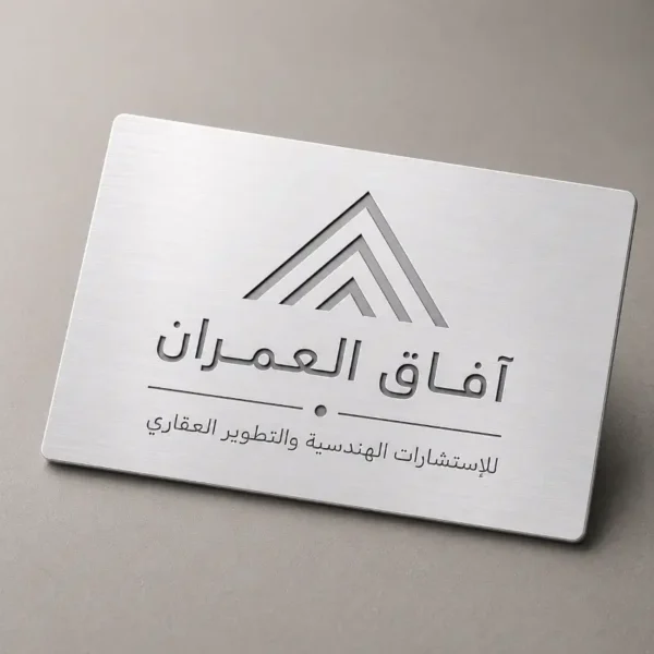 لوحة معدنية من الألمنيوم شيت بتصميم وحفر مخصص
