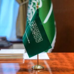 علم السعودية مكتبي