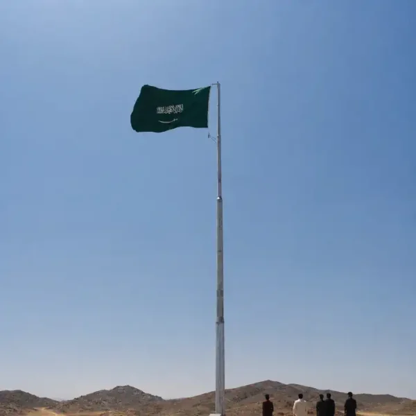 علم السعودية الخارجي للمباني علم السعودية خارجي