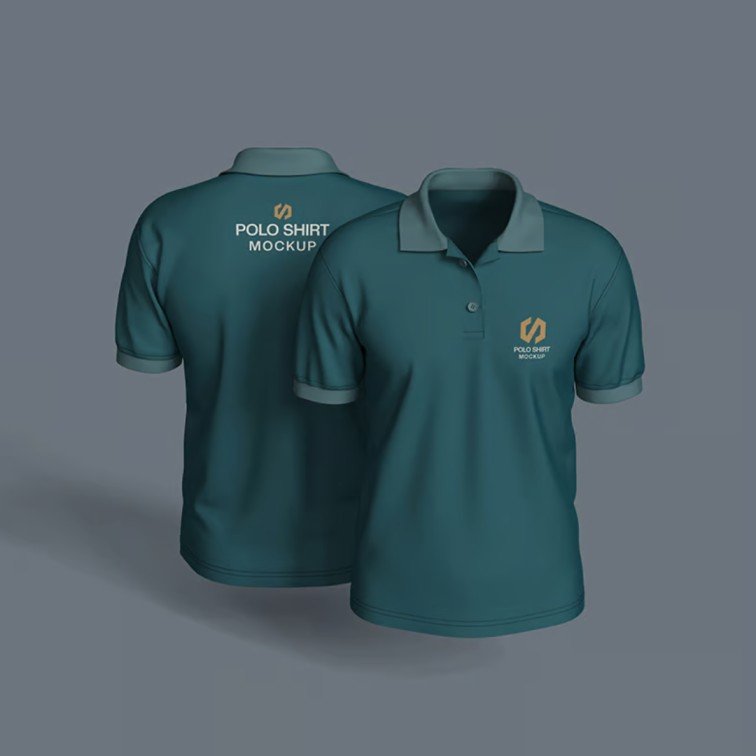 Custom Men's Polo T-Shirt printing