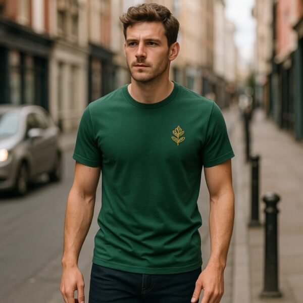Custom Men's T-shirt Embroidering