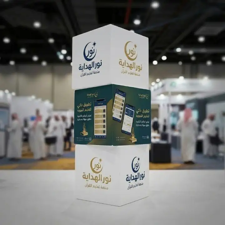 مجموعة من مكعبات الفوركس لعرض عروض ترويجية في متجر