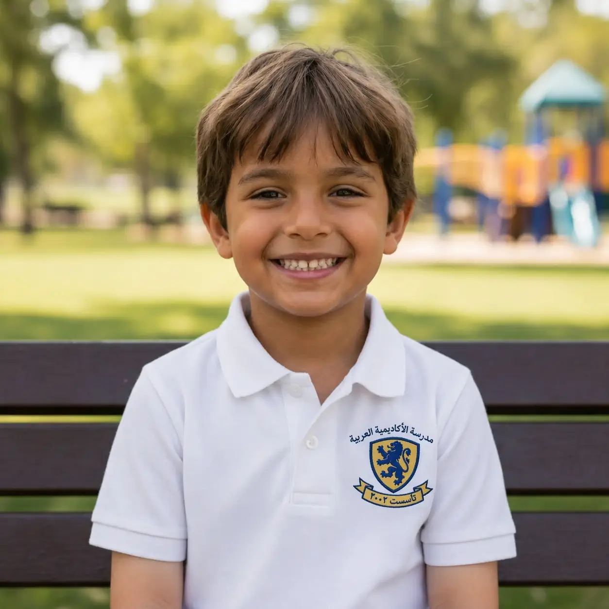 Custom kids polo T-shirt printing