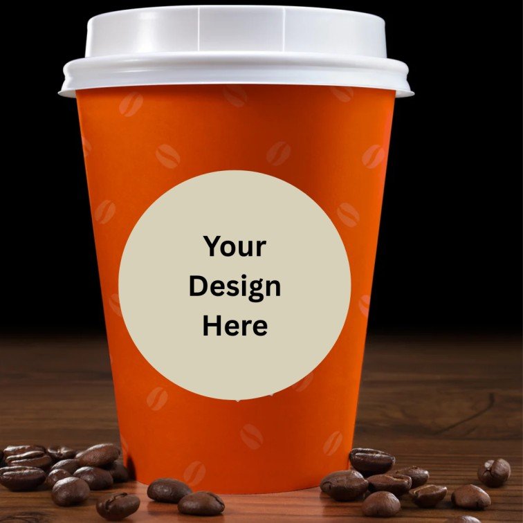 coffee cup label