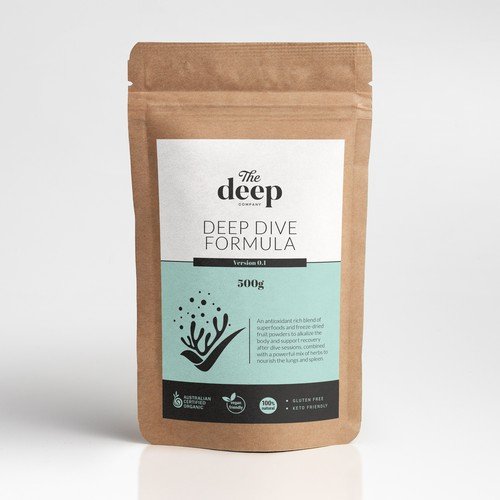 pouch label