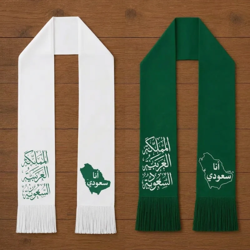 متجر سهل شوب للطباعة اونلاين في السعودية عرض-تسويقي-لبكج-وشاح-اليوم-الوطني-96-ساتان-12-قطعة