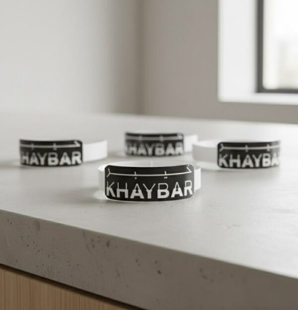 اساور يد بلاستيك للفعاليات