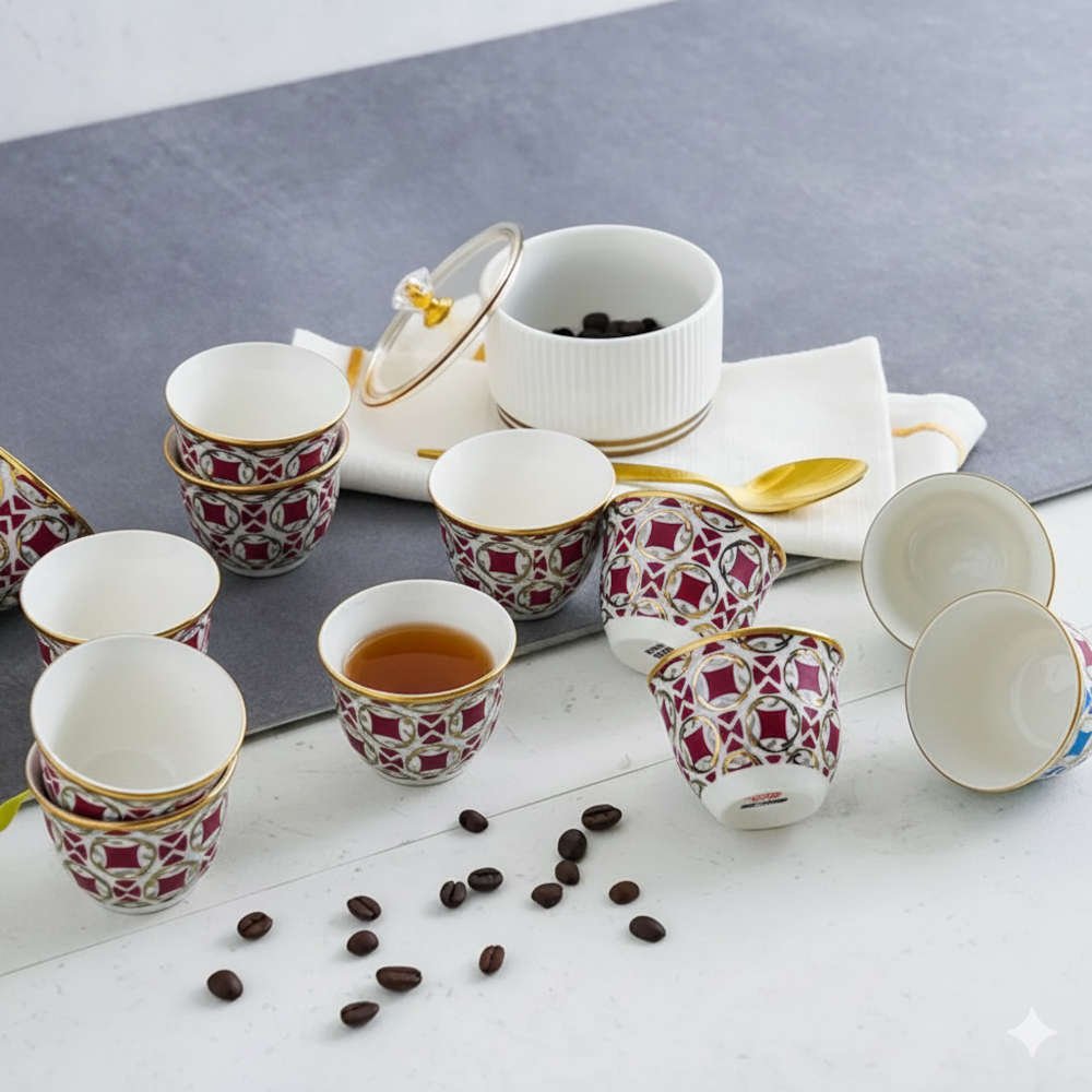 كاسات قهوة عربي مخصصة 26 araic coffee cup