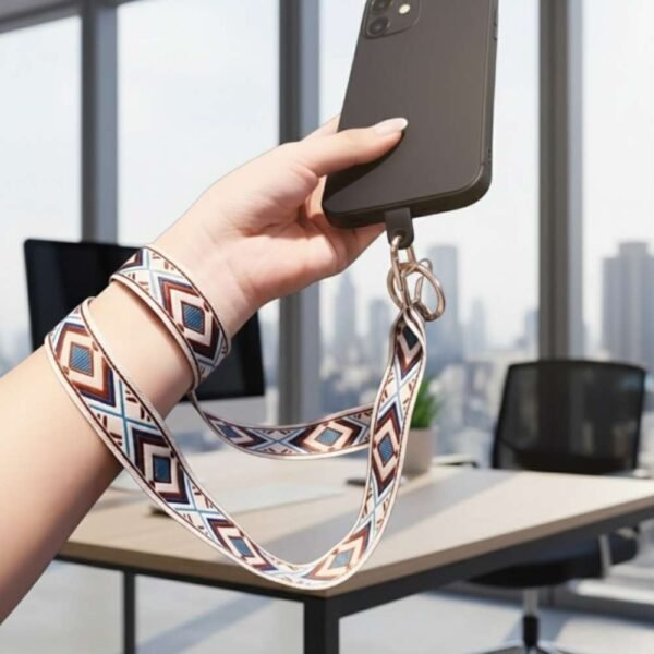 تعليقة جوال قماش مخصصة