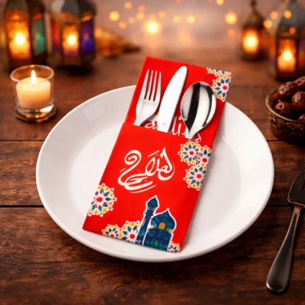 حامل أدوات طعام ورقي