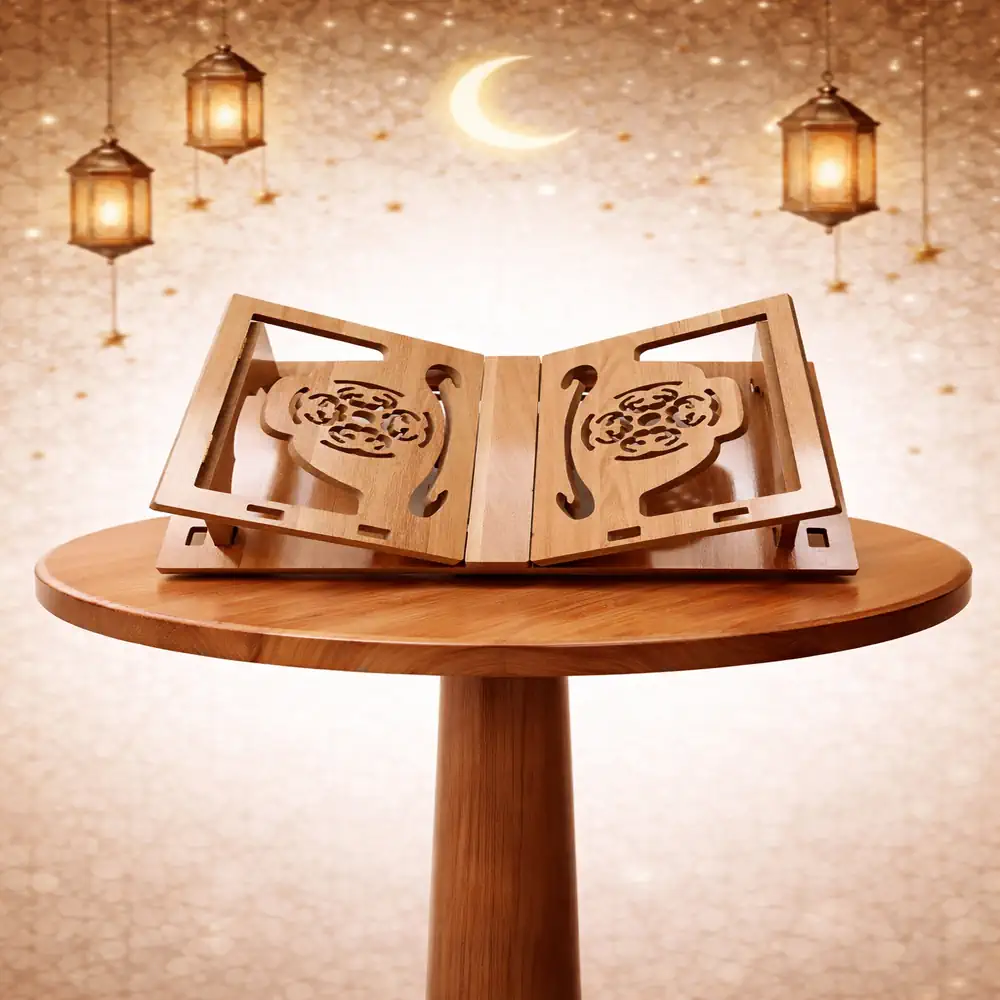 حامل مصحف زخارف خشبي 1