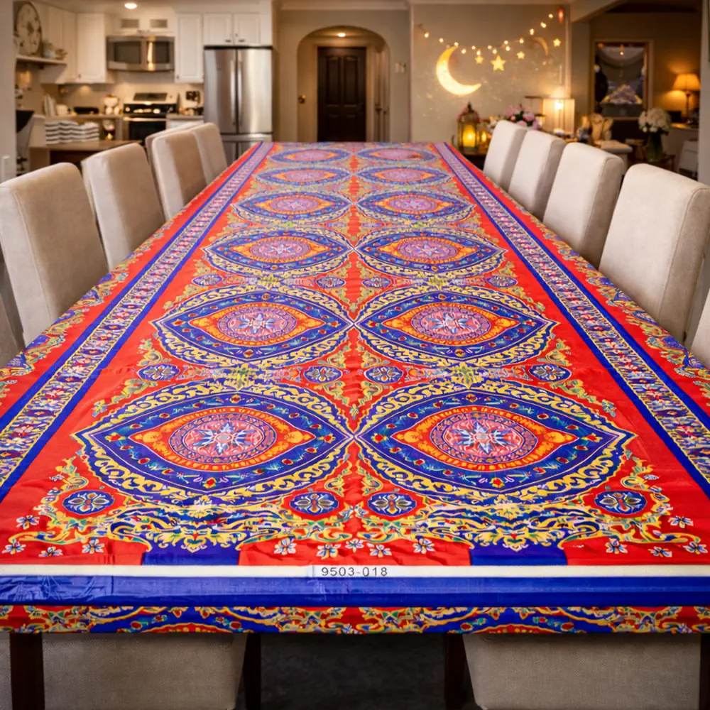 مفرش رمضان رول بلاستيك 3 رول سفرة بلاستيك3