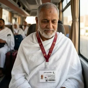 بطاقة تعريف بلاستيك للحجاج