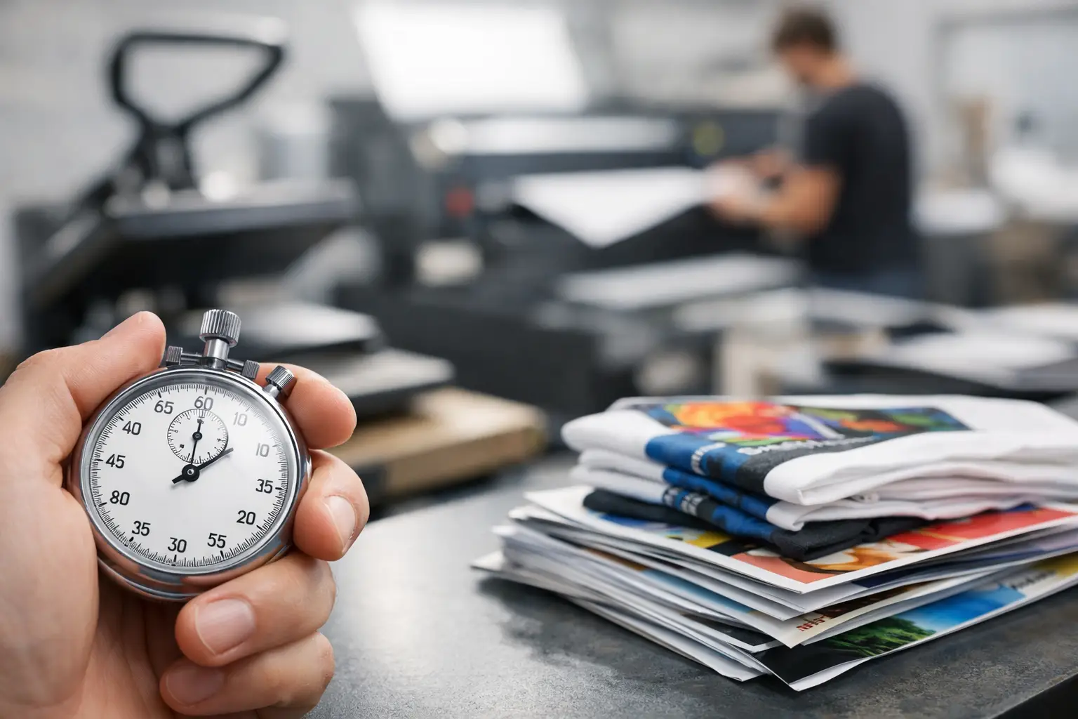 كم يستغرق تنفيذ الطباعة المخصصة فعليًا؟