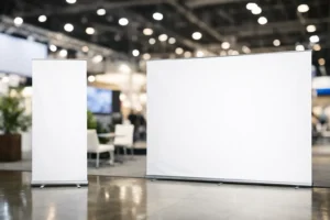 ما الفرق بين الرول اب والبنر في المعارض والإعلان؟