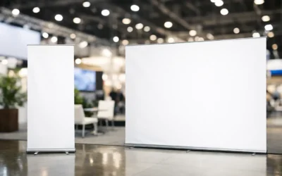 ما الفرق بين الرول اب والبنر في المعارض والإعلان؟