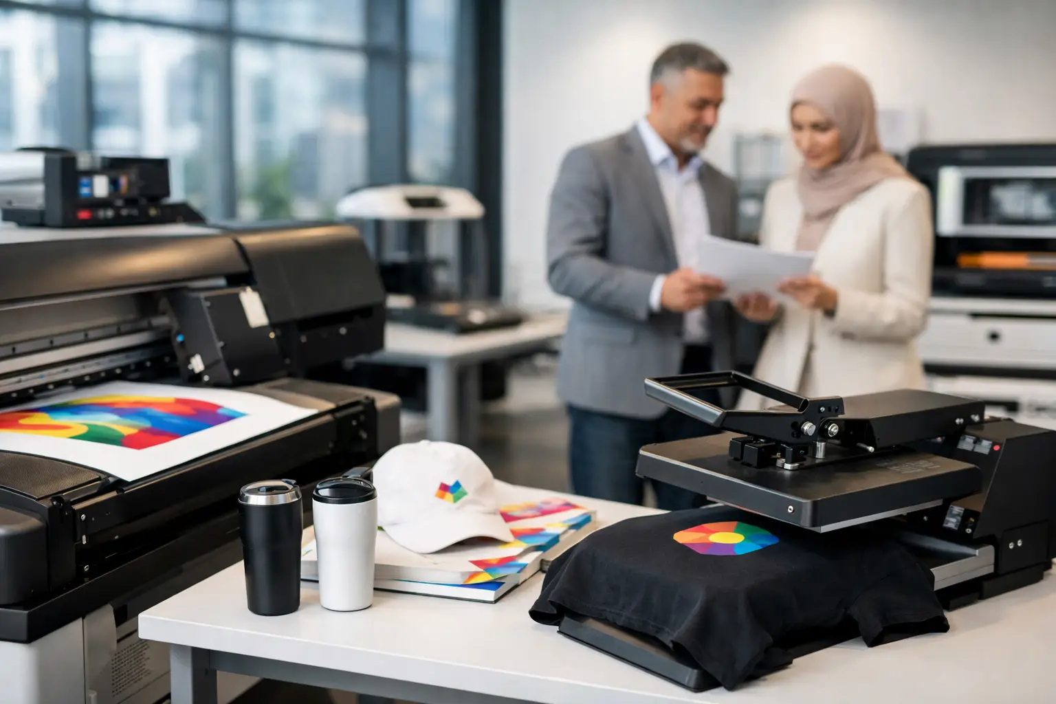 مستقبل الطباعة المخصصة للشركات في سوق سريع