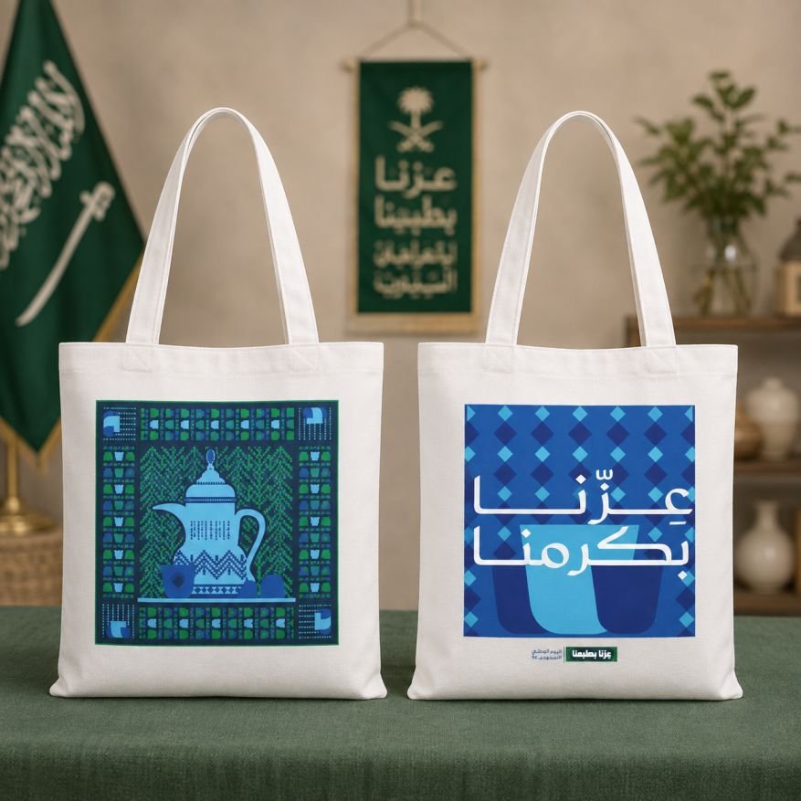 متجر سهل شوب للطباعة اونلاين في السعودية توت-باق-بتصميم-اليوم-الوطني-السعودي-٩٦-تصميم-٤