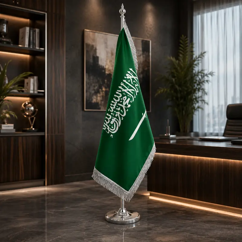 متجر سهل شوب للطباعة اونلاين فى السعودية علم-مقوى-سعودي-شلش-فضي