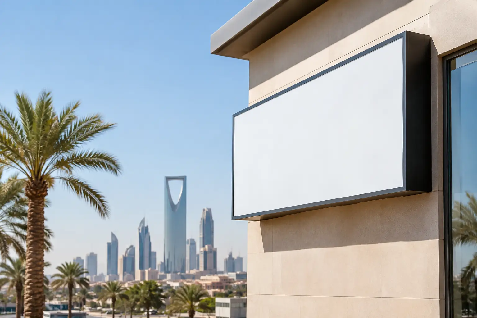 أفضل خامات لوحات خارجية تناسب أجواء السعودية