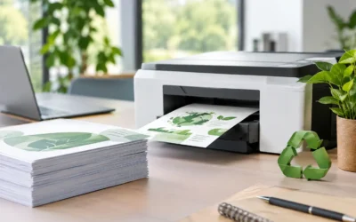 طباعة مستدامة للشركات تقلل الهدر والتكلفة