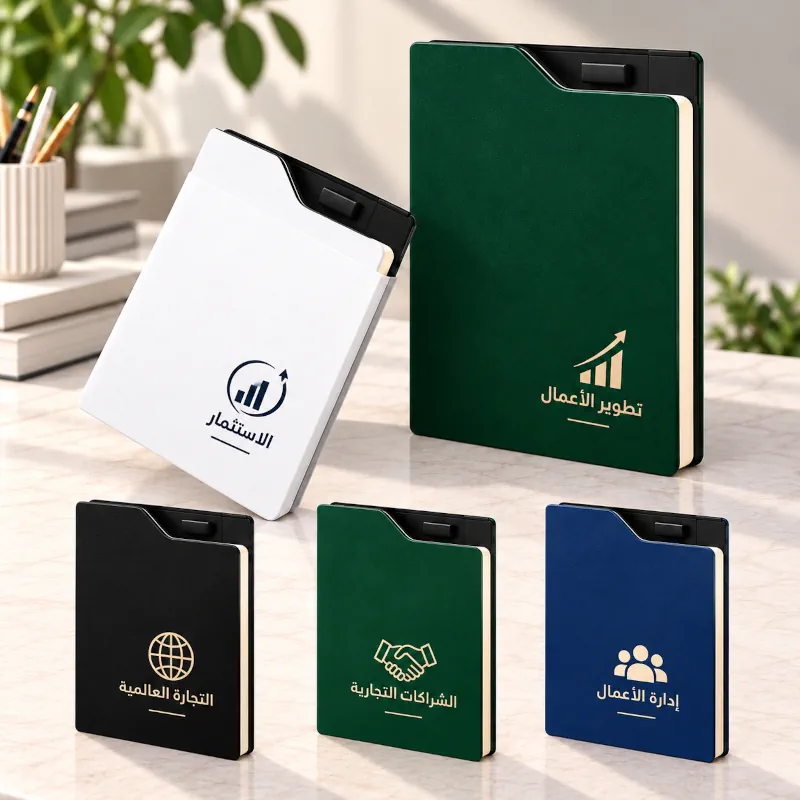 طباعة دفاتر ملاحظات مع جيب