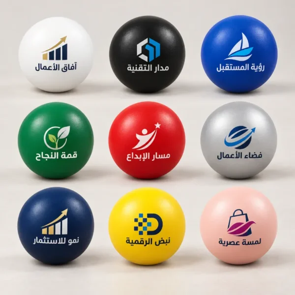 كرة-تخفيف-التوتر-مطبوعة كرة تخفيف التوتر مطبوعة