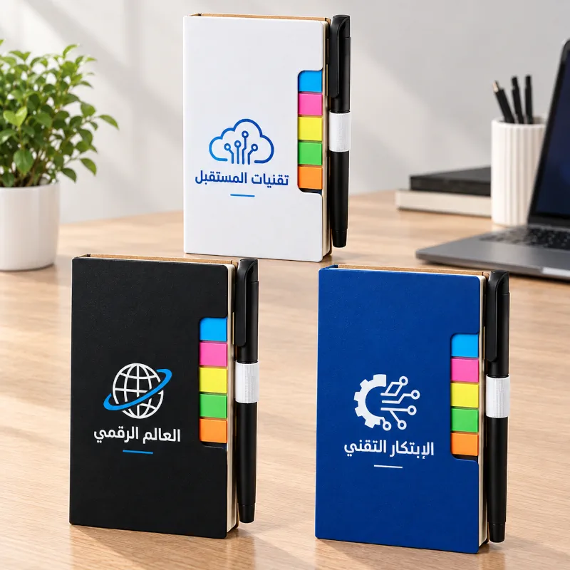 نوت بوك مطبوع مع فواصل